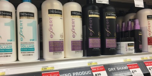 Target Shoppers! Large TRESemme 25 oz Shampoo & Conditioner Bottles Only $1.25 Each