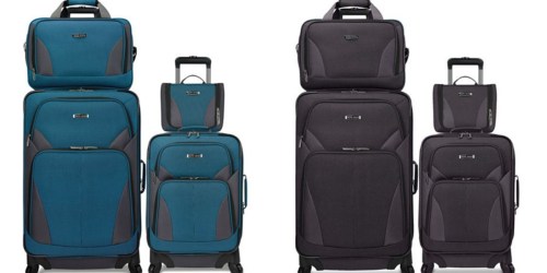 Macy’s.online: Travel Select 4-Piece Spinner Luggage Set Only $74.99 (Regularly $260)