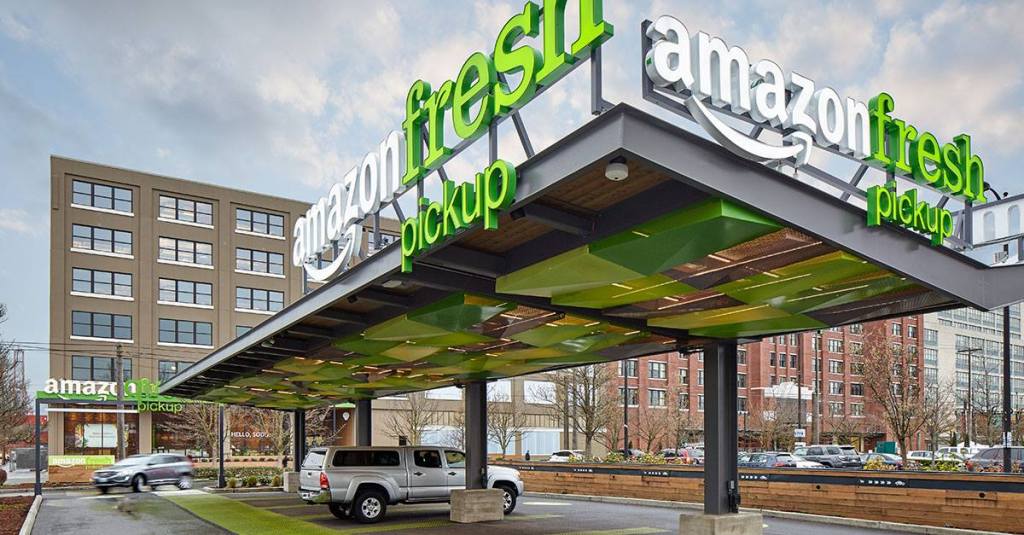 Amazon Fresh signage