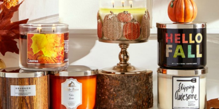 Bath & Body Works: 3-Wick Candles As Low As $9.38 Each (Regularly $22.50+)