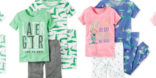 Carter’s 4-Piece Pajama Sets ONLY $7.56 (Regularly $34)