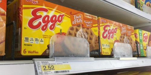 WOW! 50% Off Eggo Pumpkin Spice Waffles at Target (Just Use Your Phone)