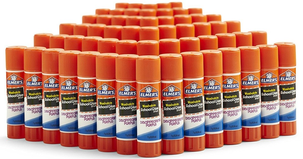 60 ELMER'S purple glue sticks