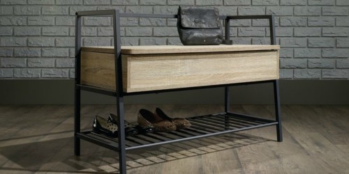 Modern Farmhouse Storage Bench Only $116.99 Shipped