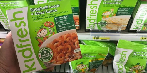 Target Shoppers! Kidfresh Frozen Meals Just 99¢ Each After Cash Back