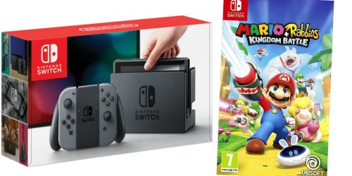 Nintendo Switch Console + Mario Game Bundle Pack Only $339.99 Shipped (Regularly $389.99)