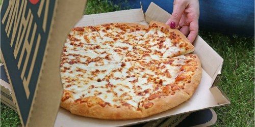 Pizza Hut Large Cheese Pizza Possibly Only $5 (Check Your Inbox)