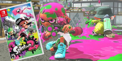 Amazon: Splatoon 2 Nintendo Switch Game Only $49.22 (Regularly $60)