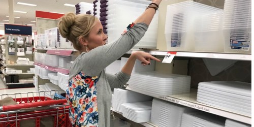 Large Sterilite Storage Totes as Low as $4.50 at Target + More