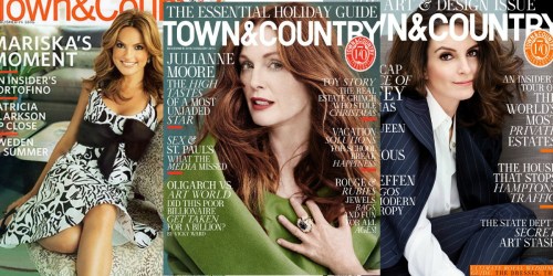 FREE One Year Town & Country Magazine Subscription