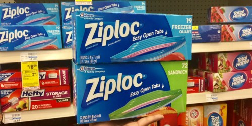 CVS: Ziploc Bags ONLY $1.50 Per Box (After Rewards)