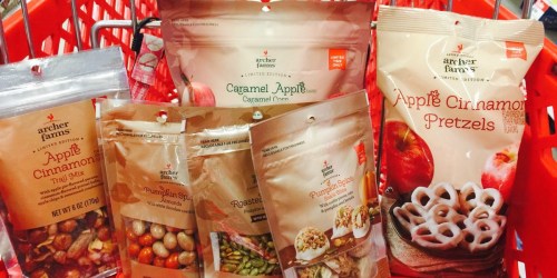 New Fall Flavor Archer Farms Snacks at Target (Pumpkin Spice, Caramel Apple & More)