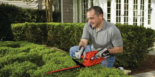 BLACK+DECKER 16″ Electric Hedge Trimmer Only $19.96 (Regularly $30)