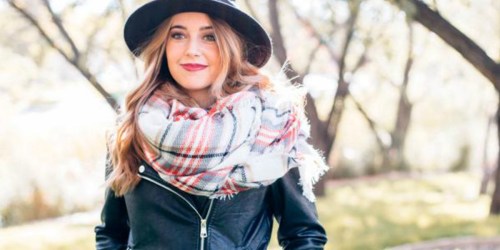 Blanket Scarves Only $12.95 Shipped