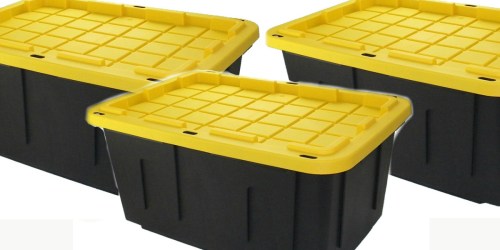 Office Depot/Office Max: 27 Gallon Tough Plastic Totes Only $6.99 Each (Regularly $10)