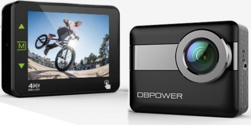 Amazon: DBPOWER Waterproof Action Camera Only $68.99 Shipped