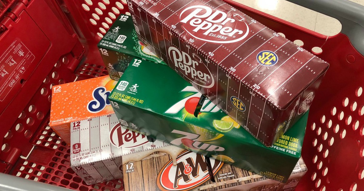 dr pepper 7up aw sunkist 12 packs target cart