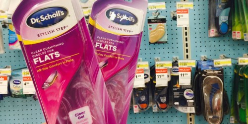 Get Happy Feet! Dr. Scholl’s Cushioning Insoles $1.89 at Target After Gift Card (Regularly $8)