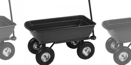 Heavy Duty Garden Dump Cart $39.99 Shipped