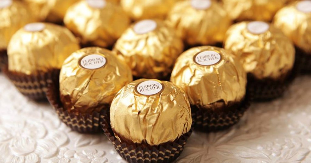 Ferrero Rocher Hazelnut candies