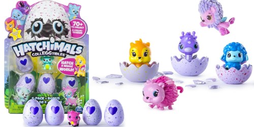 Hatchimals CollEGGtibles 4-Pack + Bonus ONLY $7.88