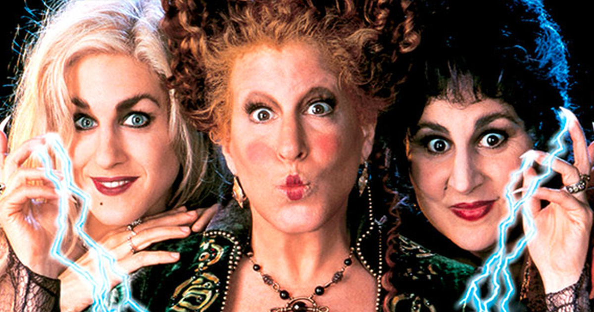 Of the many Halloween movies Hocus Pocus, which starts October 1st, 2018