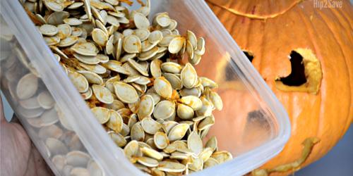 Ranch Seasoned Roasted Pumpkin Seeds