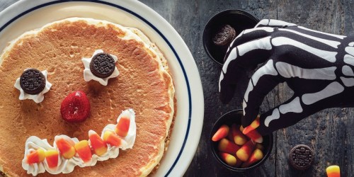 FREE Scary Face Pancakes For Kids at IHOP (10/31 Only)