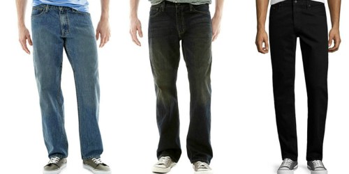 JCPenney: 3 Pairs Men’s Arizona Jeans or Pants Only $44 Shipped ($14.70 Per Pair)