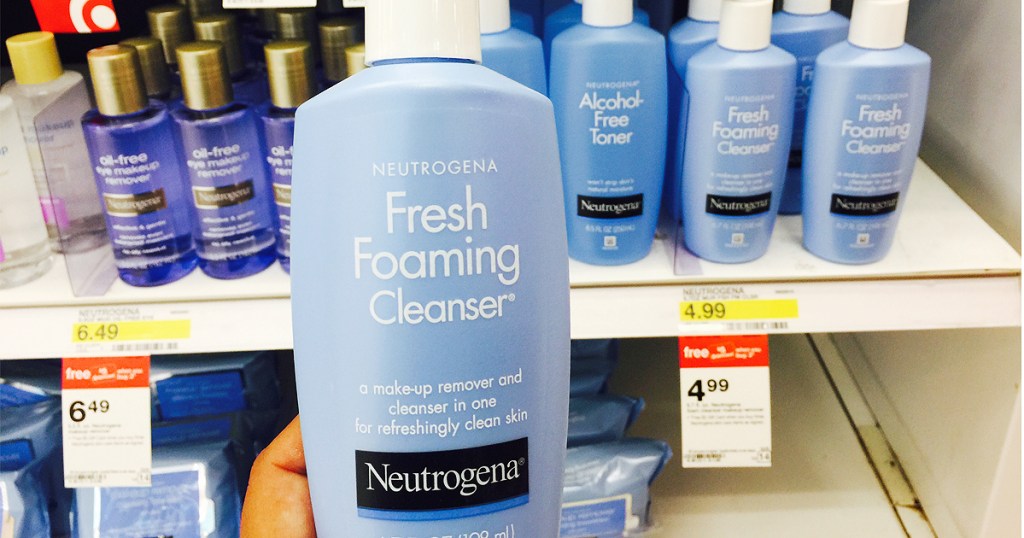 neutrogena foam cleanser