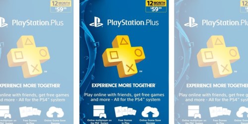 Amazon: Playstation Plus 1-Year Membership Only $39.99 (Regularly $60)