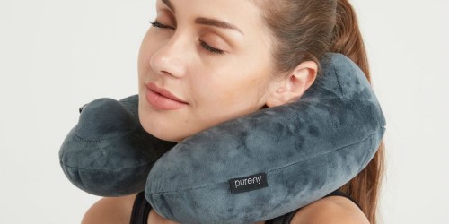 Amazon: Velvet Inflatable Travel Pillow Just $12.99 (Great Reviews)