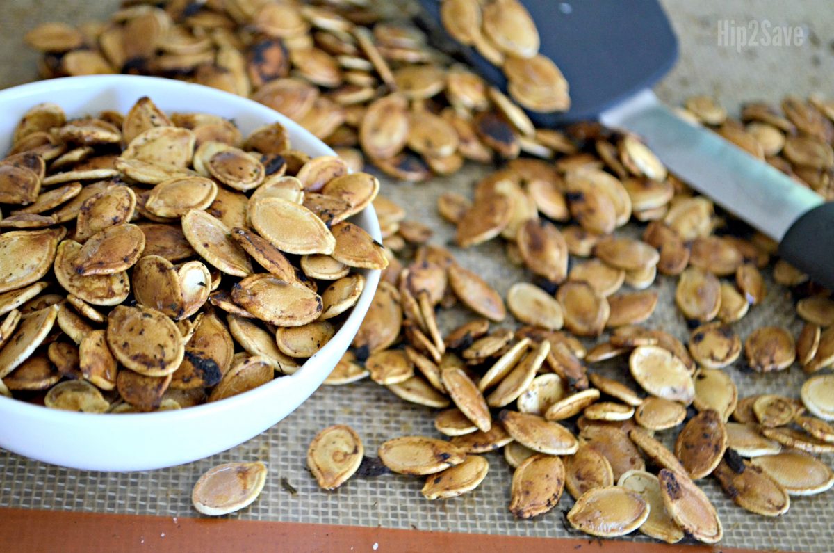 roasted pumpkin seeds