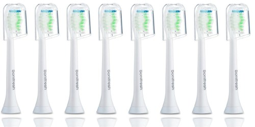 Amazon: Sonifresh Electric Toothbrush Replacement Heads 8-Pack Only $7.36