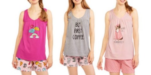 Walmart.online: Women’s 2-Piece Pajama Sets Only $4.50-$5.50 (Regularly $10+)