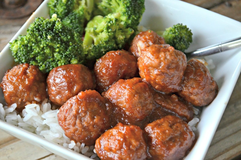 Slow Cooker Cranberry Meatballs