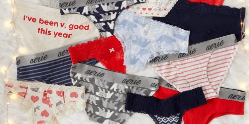 10 Pairs of Aerie Underwear ONLY $35 (Just $3.50 Per Pair) – Includes New Boyshort Style!