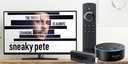 Fire TV Stick w/ Alexa Voice Remote, Echo Dot AND $7 Amazon Video Credit Just $54.98 Shipped