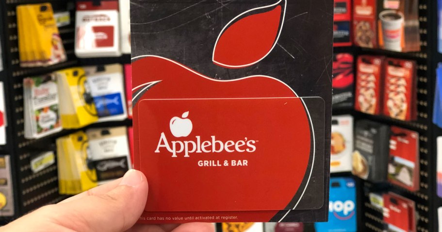 $50 Applebee’s Gift Card Only $40 Shipped on Amazon (Lightning Deal!)