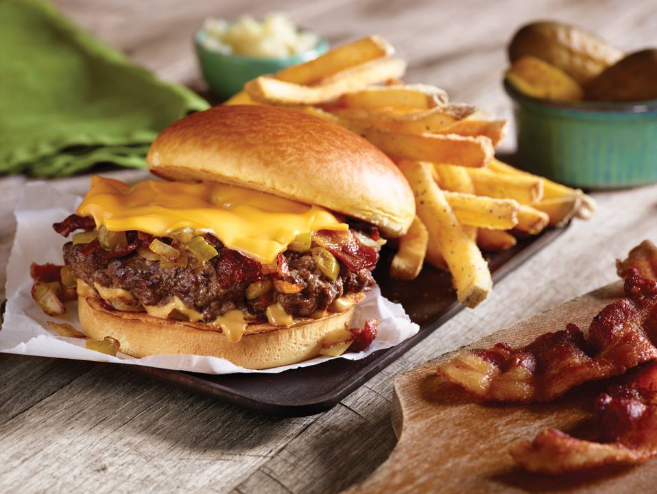 fathers day freebies meals and deals – applebee's plated burger and fries