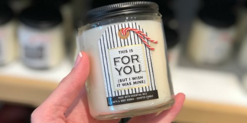 Bath & Body Works Single Wick Candles Just $4 (Regularly $14.50) – Great Stocking Stuffer Idea