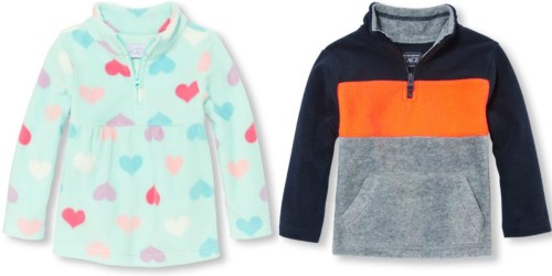 The Children’s Place Toddler Fleece Pullovers As Low As $6.47 Shipped (Regularly $13)