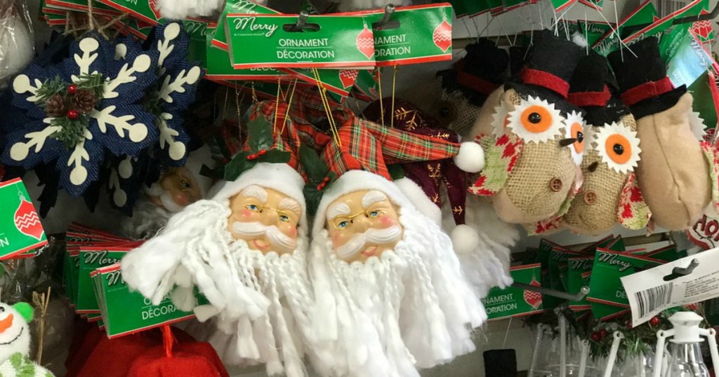 Dollar Tree Christmas ornaments