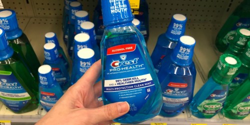 Walgreens: Crest Mouthwash & Oral-B Floss Just 49¢ Each After Rewards