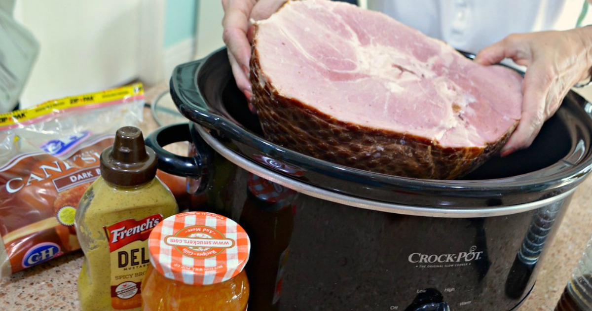 crock-pot ham recipe