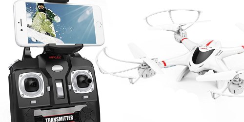 Amazon: DBPOWER Drone W/Wifi Camera $52.42 Shipped (Watch Real Time Video)