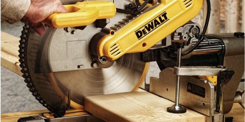 Home Depot: DeWalt Sliding onlinepound Miter Saw PLUS Work Stand Only $349 (Regularly $449)