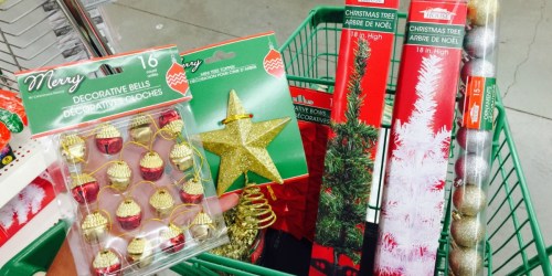 Dollar Tree: Mini Christmas Tree Only $1 & More