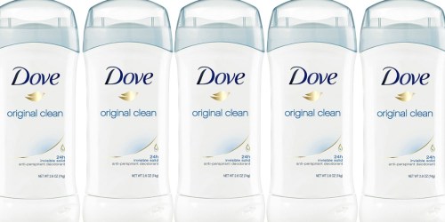 Dove Women’s Antiperspirant Deodorant Just $3.95 on Walgreens.online