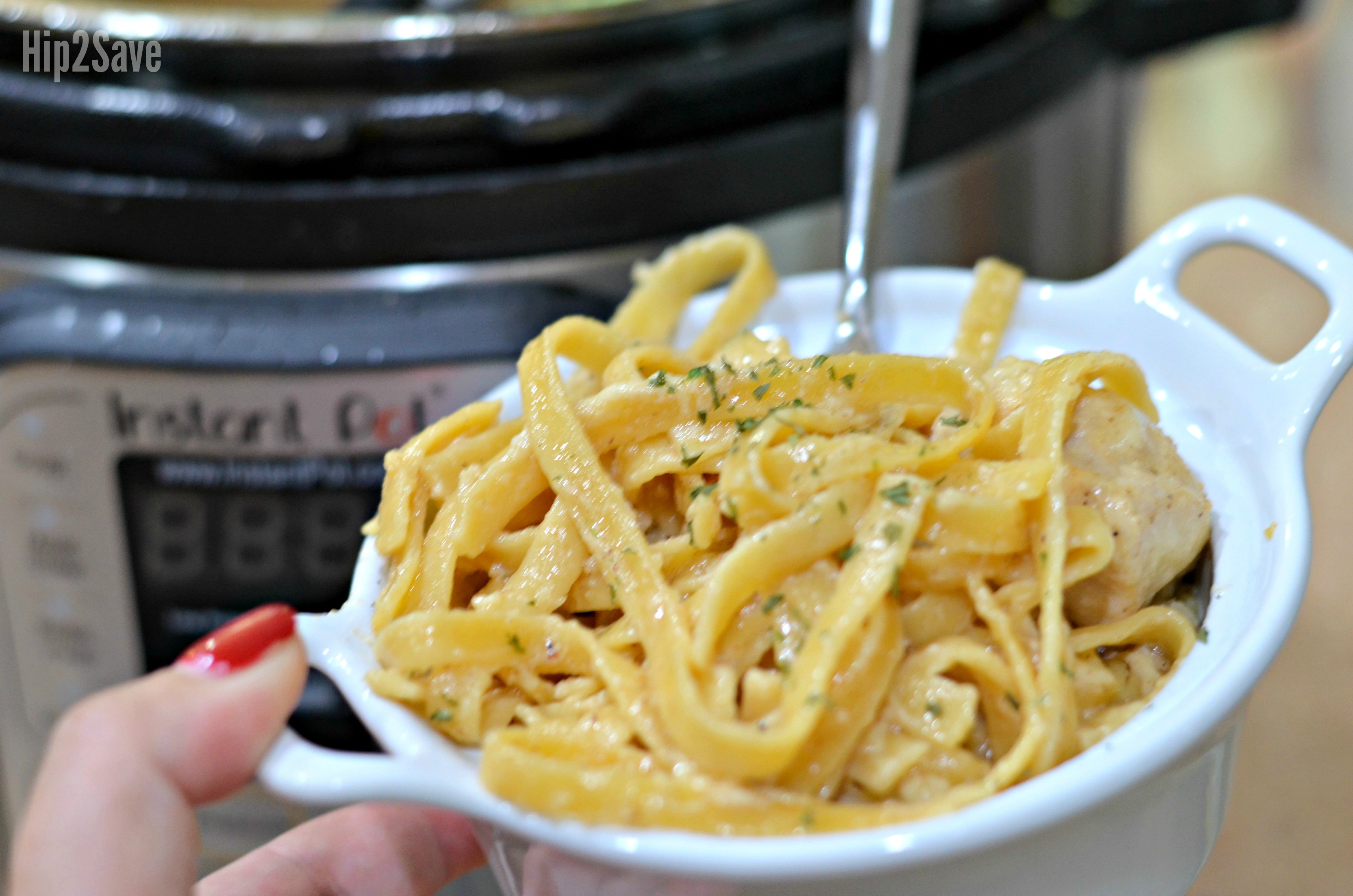 instant pot fettuccine alfredo